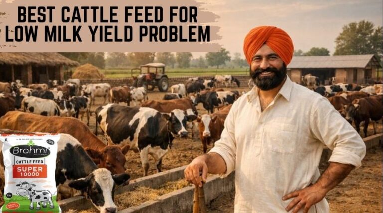 Best Cattle Feed for Low Milk Yield Problem