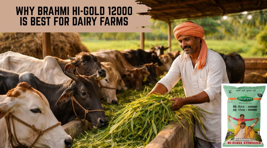 Why Brahmi Hi-Gold 12000 is Best for Dairy Farms