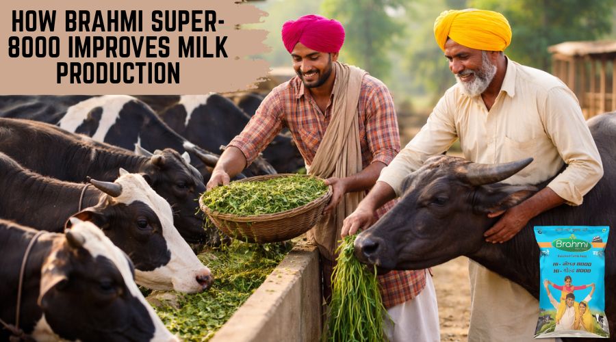 How Brahmi Super-8000 Improves Milk Production