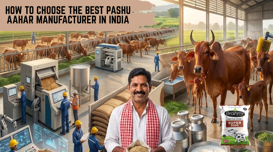How to Choose the Best Pashu Aahar Manufacturer in India