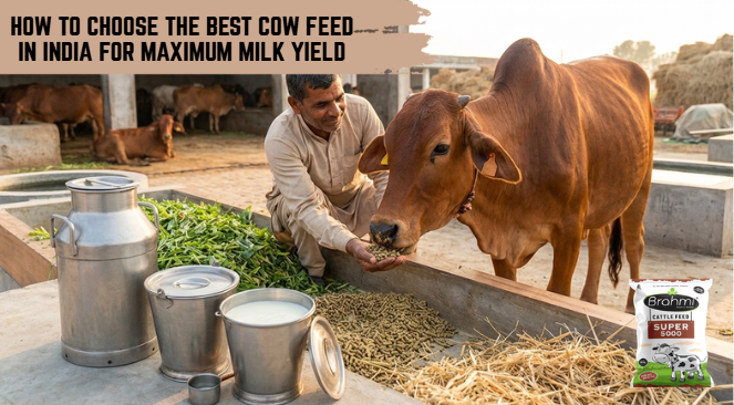 How to Choose the Best Cow Feed in India for Maximum Milk Yield