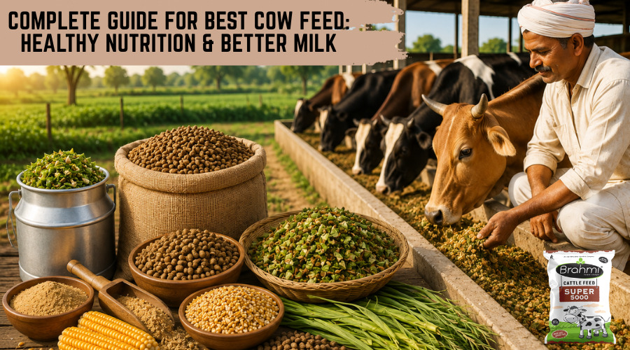 Complete Guide for Best Cow Feed: Healthy Nutrition & Better Milk