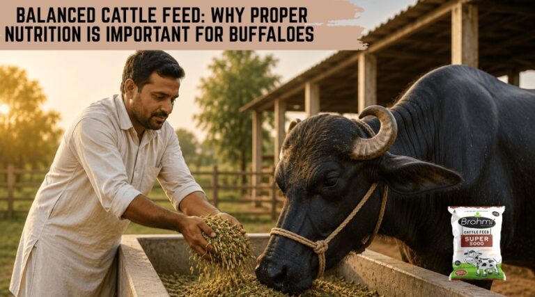 balanced cattle feed